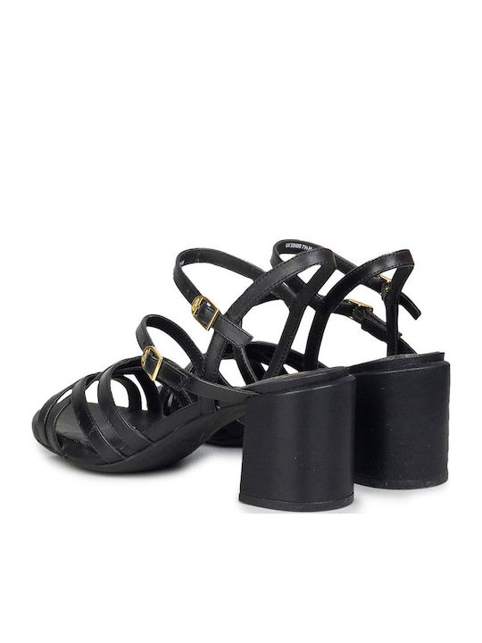 Sandale Strap Negru / Negru