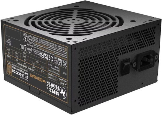 Super Flower Combat DB 650W Negru Sursă de Alimentare Calculator Complet cu fir 80 Plus Bronze