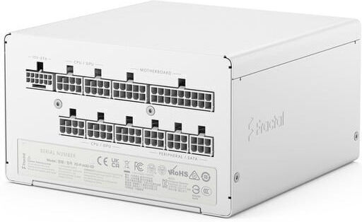 Fractal Design Ion 3 Gold 1000W White Computer Power Supply Full Modular 80 Plus Gold