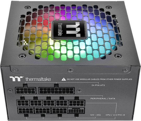 Thermaltake Germanium Pro RGB 850W Schwarz Computer-Netzteil Vollständig modular 80 Plus Gold
