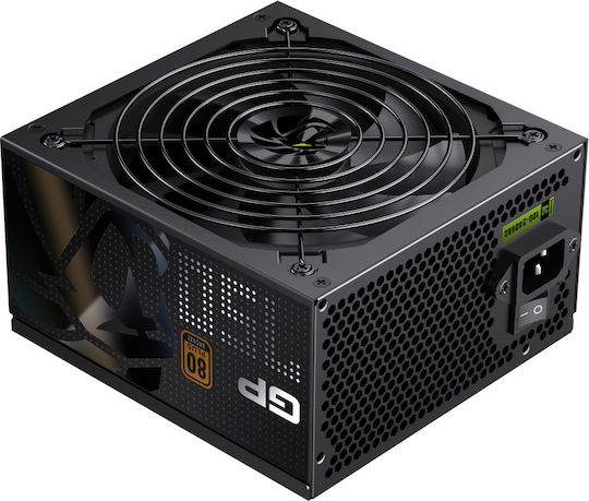 GameMax GP 750B 750W Black Power Supply Full Wired 80 Plus Bronze