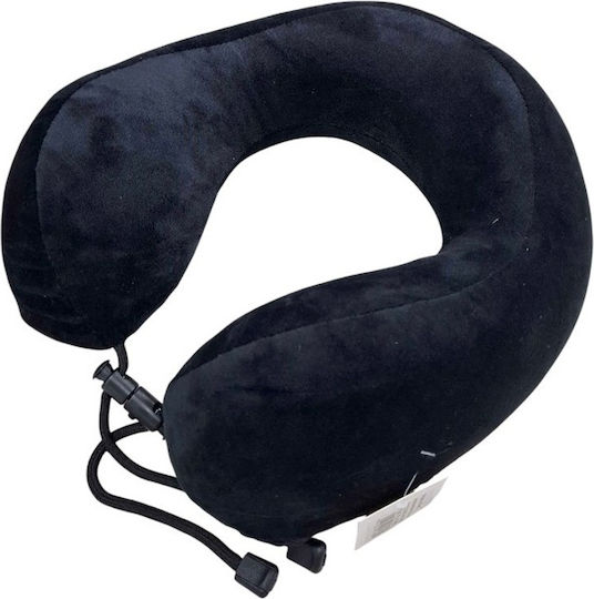 Μαξιλαράκι Ταξιδίου Memory Foam Μαύρο