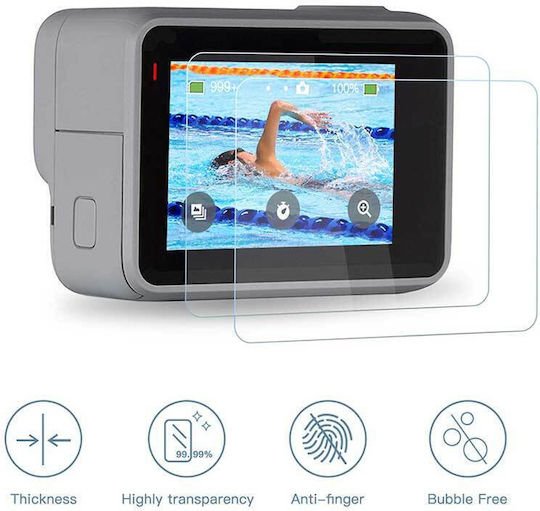 Glass Protector Gopro Hero 7 White Silver Screen Lens