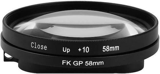 10x Филтър За Близки Снимки GoPro Hero 5 6 7 Hero 2018 Калъф 58mm Адаптер