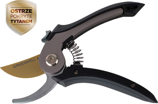 Greenmill Pruner Pruning Shears with Maximum Cutting Diameter 15mm