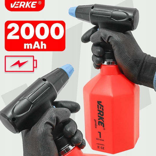 Verke Pulverizator 3.7V Baterie cu Capacitate 1lt