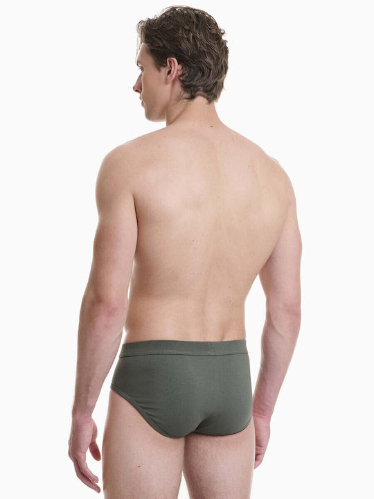 Ανδρικά Σλιπ Χακί 2Pack