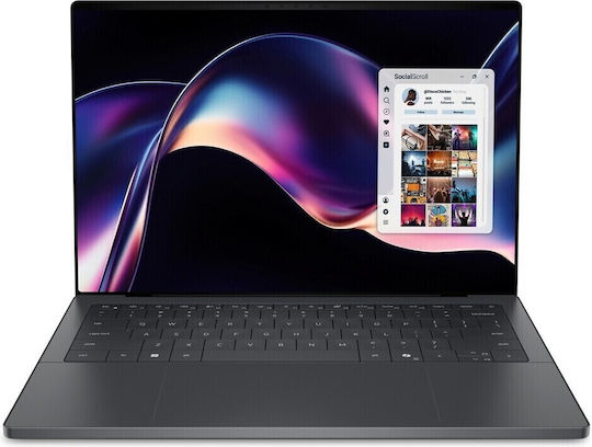 Dell XPS 14 14" OLED Touchscreen 120Hz (Ultra X7-358H/32GB/1TB SSD/Arc B390/W11 Pro) (Международен Английски Език)
