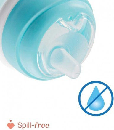 Chicco Transition Εκπαιδευτικό Μπιμπερό Πλαστικό με Λαβές Μπεζ για 4m+