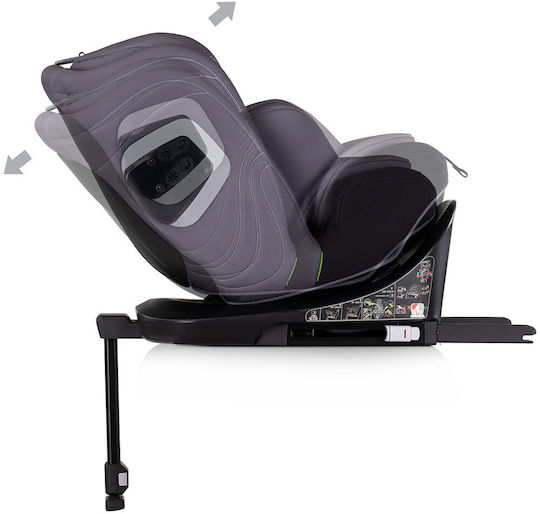 Chipolino Clima Air Baby Car Seat i-Size with Isofix anthracite