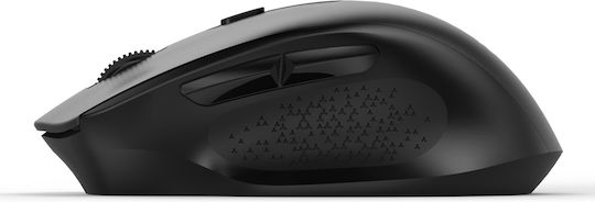 Powertech PT-1578 Ασύρματο Εργονομικό Bluetooth Ποντίκι Μαύρο