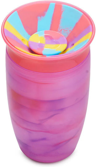Munchkin Baby & Toddler Cups Miracle 360° Sippy Cup Tropical Swirl Plastic Pink Tropical Swirl Fuchsia 296ml for 12m+