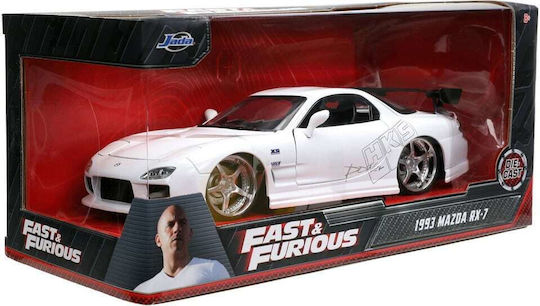 Jada Toys Fast Furious 1993 Mazda Rx-7 1:24 Scale Vehicle