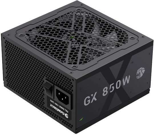GameMax GX 850GF 850W Μαύρο Τροφοδοτικό Υπολογιστή Full Modular 80 Plus Gold