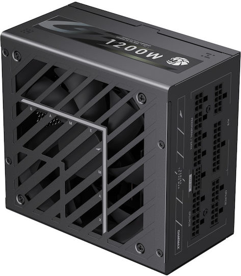 GameMax GZ 1200G 1200W Μαύρο Τροφοδοτικό Υπολογιστή Full Modular 80 Plus Gold