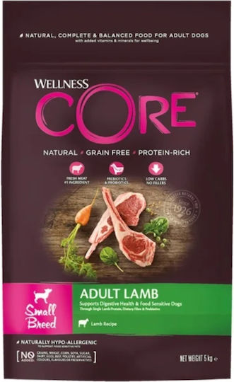 Core 1.5kg Ξηρά Τροφή για Ενήλικους Σκύλους Μικρόσωμων Φυλών με Αρνί, Πατάτες και Μήλο