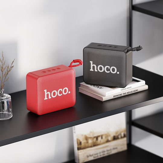 Hoco BS51 Gold Brick Ηχείο Bluetooth 5W με Ραδιόφωνο και Διάρκεια Μπαταρίας έως 4 ώρες Μαύρο