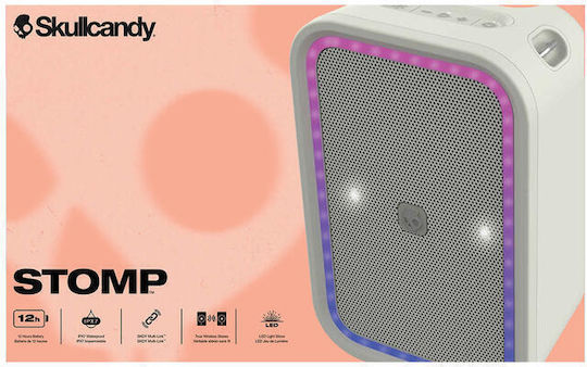 Boombox Stomp Αδιάβροχο Ηχείο Bluetooth 35W με Διάρκεια Μπαταρίας έως 12 ώρες Μαύρο
