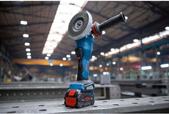 Bosch GWX 18V-15 P Τροχός 125mm Μπαταρίας με Ρύθμιση Στροφών 18V Solo