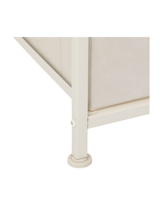 Storage Drawers Made of Metal & Fabric L48xW20xH77cm
