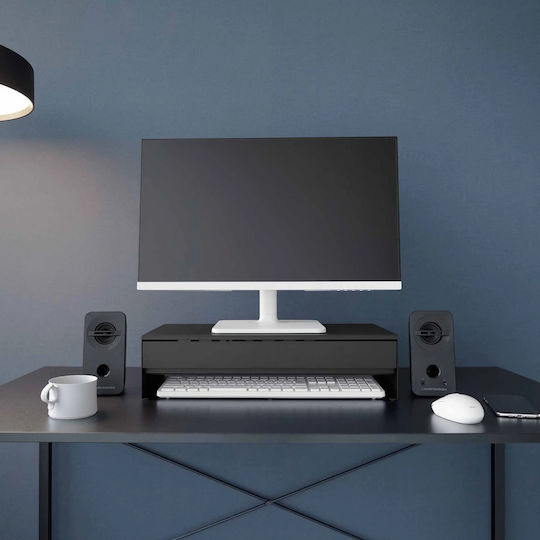 Yamazaki Schreibtisch Computer Monitor Ständer Mit Schublade (10188)