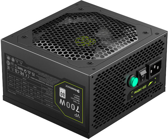 GameMax VP-700S 700W Black Power Supply Full Wired 80 Plus Standard