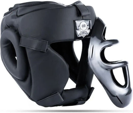 DBX Bushido Boxing Helmet Adult Full Face Synthetic Leather