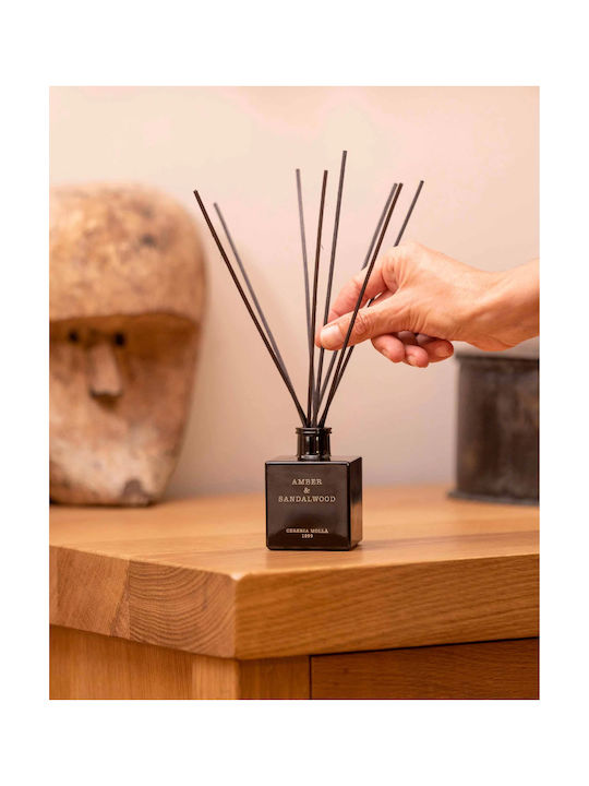 Cereria Molla Αρωματικό Χώρου Sticks 100 Ml I Amber & Sandalwood