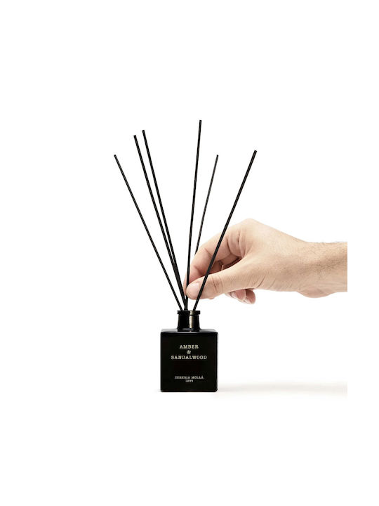 Cereria Molla Αρωματικό Χώρου Sticks 100 Ml I Amber & Sandalwood