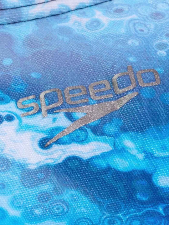 Speedo Placement Digital Γυναικείο Αγωνιστικό Ολόσωμο Μαγιό Κολύμβησης Μπλε
