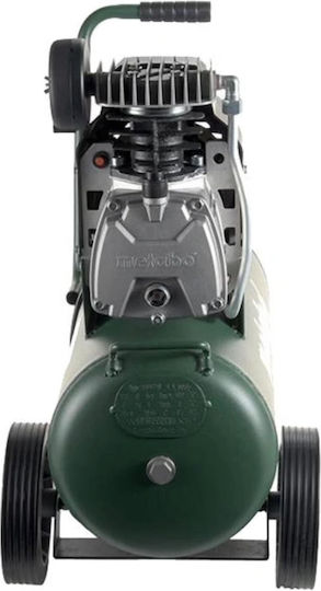 Metabo Basic 250-24 W Single-Phase Air Compressors 97dB with Power 2hp and Airtank 24lt 601533000
