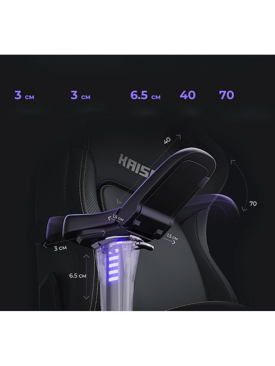 Anda Seat Kaiser 4 XL Καρέκλα Gaming Δερματίνης με Ρυθμιζόμενα Μπράτσα Πράσινη