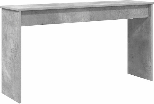 Vidaxl Concrete Gray Keyboard Stand 120 X 32 X 64 Cm