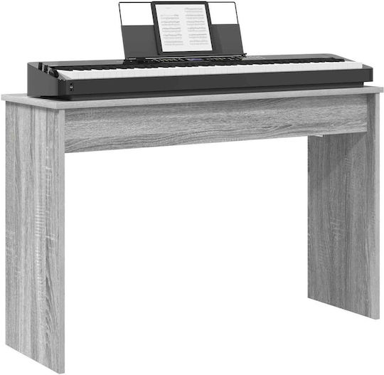 Vidaxl Keyboard Stand Gray Sonoma 100 X 32 X 64 Cm