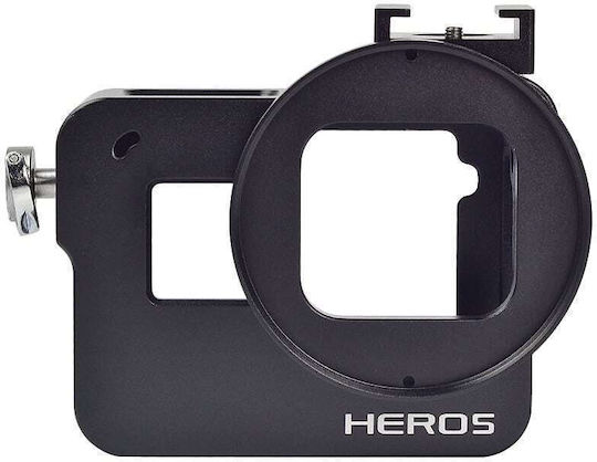 Frame Frame Gopro Hero 5 6 7 Hero 2018 Uv Filter Aluminum Black