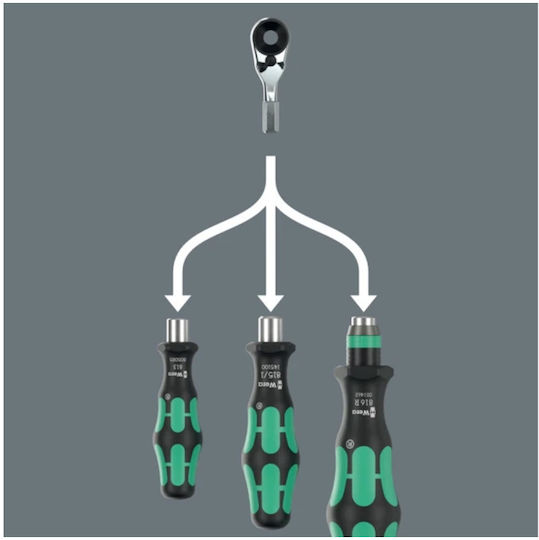 Wera Ratchet 1/4" 5cm