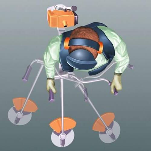 Stihl FS 120 Двутактов Бензинов Храсторез Рамо/ръка 1.8к.с 6.3кг