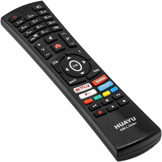 Съвместимо Дистанционно Управление RM-L1638+ За Телевизори JVC И F&U