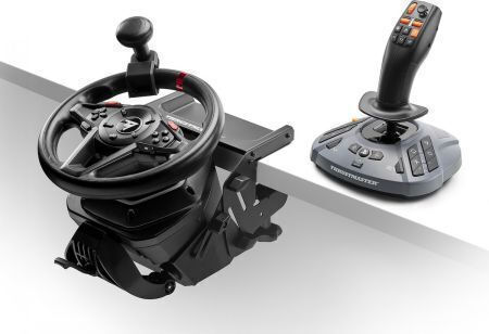 Thrustmaster SimTask Farming Pack Lenkrad mit Schalthebel für PS5