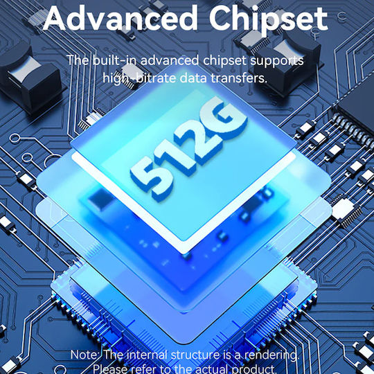 Vention Кард рийдър USB 3.0 Type-C за SD/микро SD