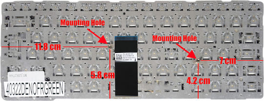 Deutsche Tastatur Für Laptop German Laptop Keyboard Sony Vaio Sve14a Sve14 Svs14 Sve14a2m1r 149114711us 9z.n6bbf.r01 149009951la 149118711es 149113211ch De Nο Frame Green Κωδ.40322denofrgreen
