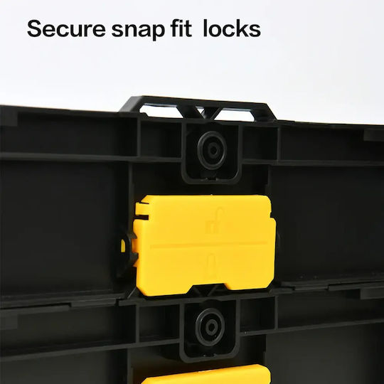 Deli Plastic Hand Tool Box 34x26x7cm