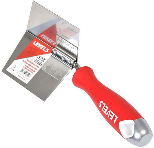 Level 5 Eckspatel Metallisch mit Kunststoffgriff 5-310