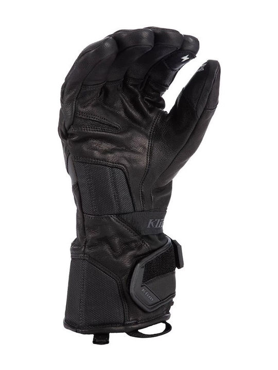 Klim Badlands GTX Long - CE Zertifiziert Winter Männer Motorradhandschuhe Leder Wasserdicht Stealth Schwarz Klim Badlands GTX Long - CE Zertifiziert Winter Männer Motorradhandschuhe Leder Wasserdicht Stealth Schwarz