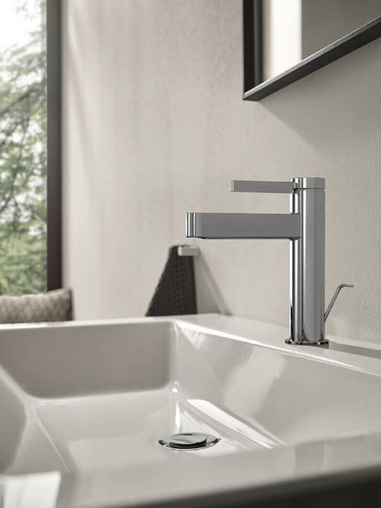 Hansgrohe Αναμεικτική Μπαταρία Νιπτήρα Κομμωτηρίου Ασημί