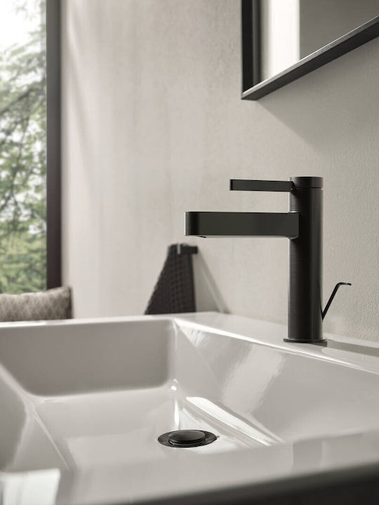 Hansgrohe Αναμεικτική Μπαταρία Νιπτήρα Κομμωτηρίου Μαύρη