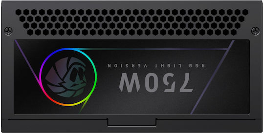 GameMax RGB 750G 750W Black Power Supply Full Modular 80 Plus Gold