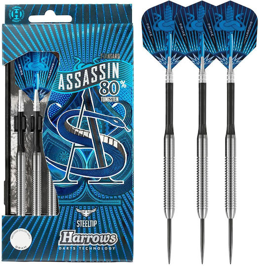 Harrows Assassin W80 Steel Tip Darts 3x21gr