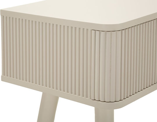 Wooden Console Ecru L108xW77xH30cm