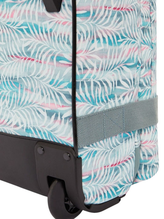 Kipling Koffer Kabine Stoff Palmtree Leaves mit 4 Räder Höhe 54cm